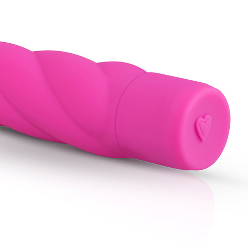 Roze Siliconen Vibrator - bedplezier.nl