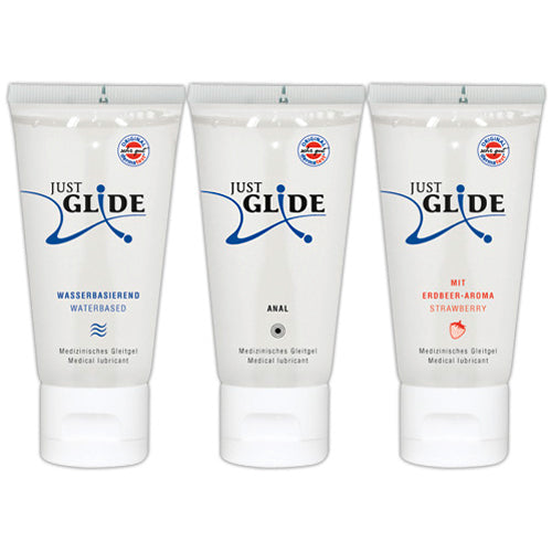 Just Glide Glijmiddel Mix 3 x 50 ml - bedplezier.nl