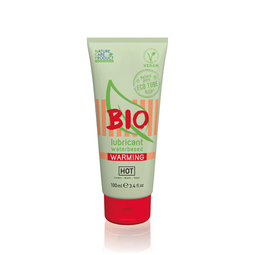 HOT BIO Warming Waterbasis Glijmiddel - 100 ml - bedplezier.nl