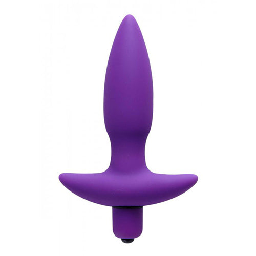 Aria Siliconen Vibrating Buttplug - Small - bedplezier.nl