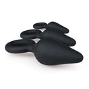 Zwarte buttplugs met trekring - setje - bedplezier.nl