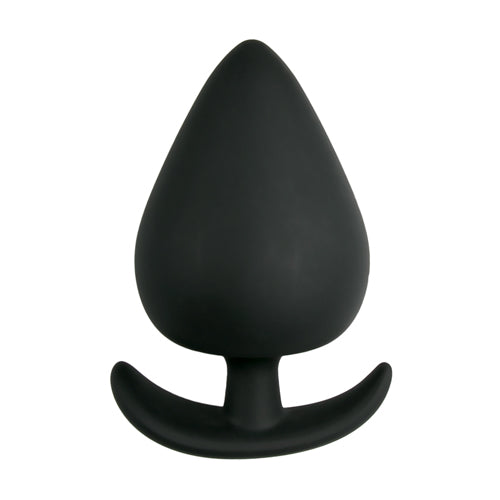 Anker buttplug - zwart, small - bedplezier.nl