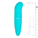 Mini G-spot vibrator - turquoise - bedplezier.nl